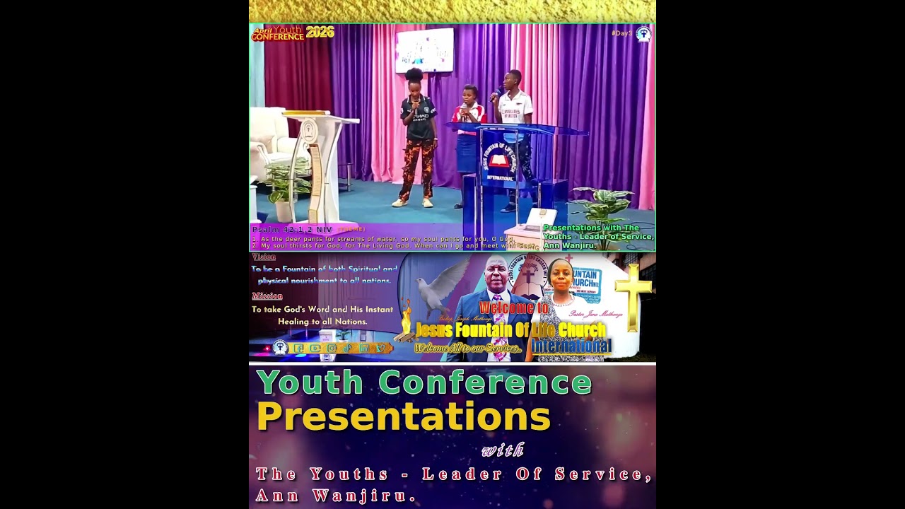 Jesus Fountain Of Life Church International Presentations. (26-04-2026) Short