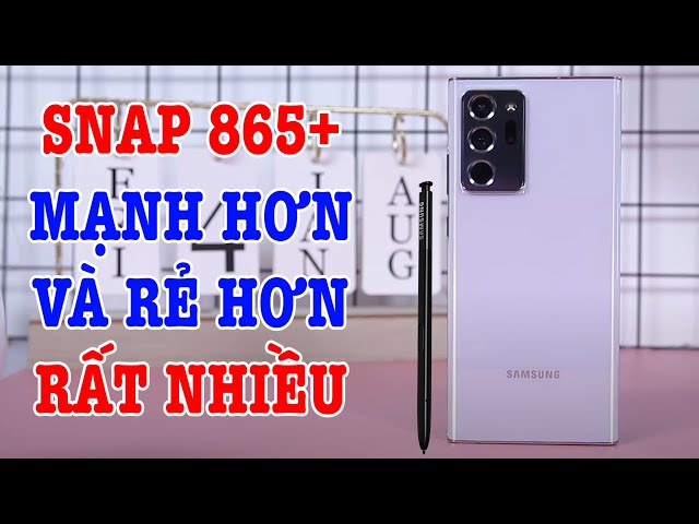 Mở hộp Galaxy Note 20 Ultra 5G Snapdragon 865 Plus GIÁ CỰC NGON