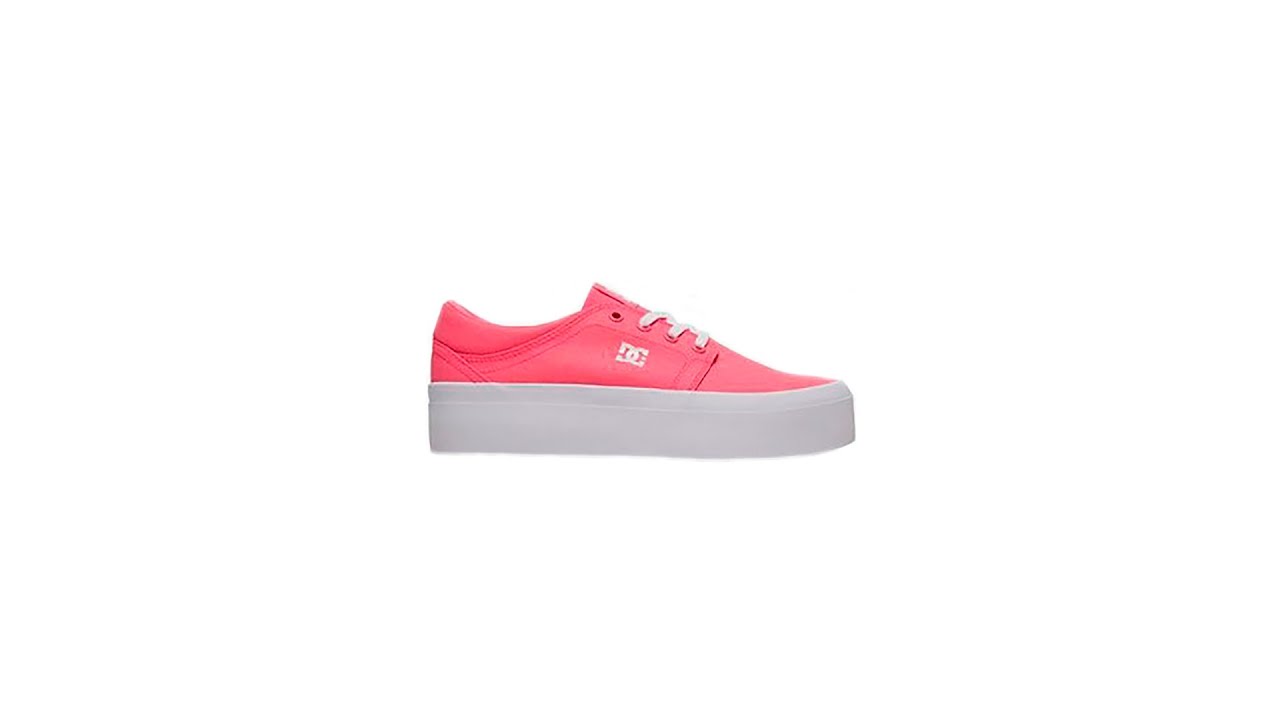 Tenis Dc Shoes Mujer Trase Platform Skate Rosa ADJS300184674 | Bodega  Aurrera en línea