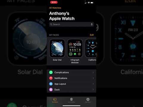 apple watch contacts missing