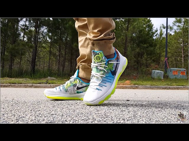 NIKE KD 8 'N7' REVIEW AND - YouTube