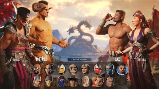 Mortal Kombat 1 - Full Roster (All Characters including DLC & Kameo´s)