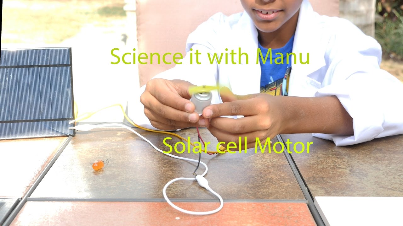 39 Series: #33 - Solar cell motor - YouTube