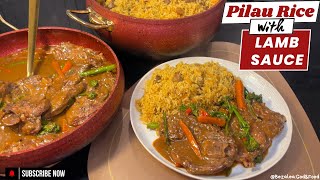 How to Make Pilau Rice & Lamb Sauce (The Easy Way)