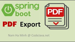 Spring Boot Export Data to PDF with OpenPDF Example screenshot 2