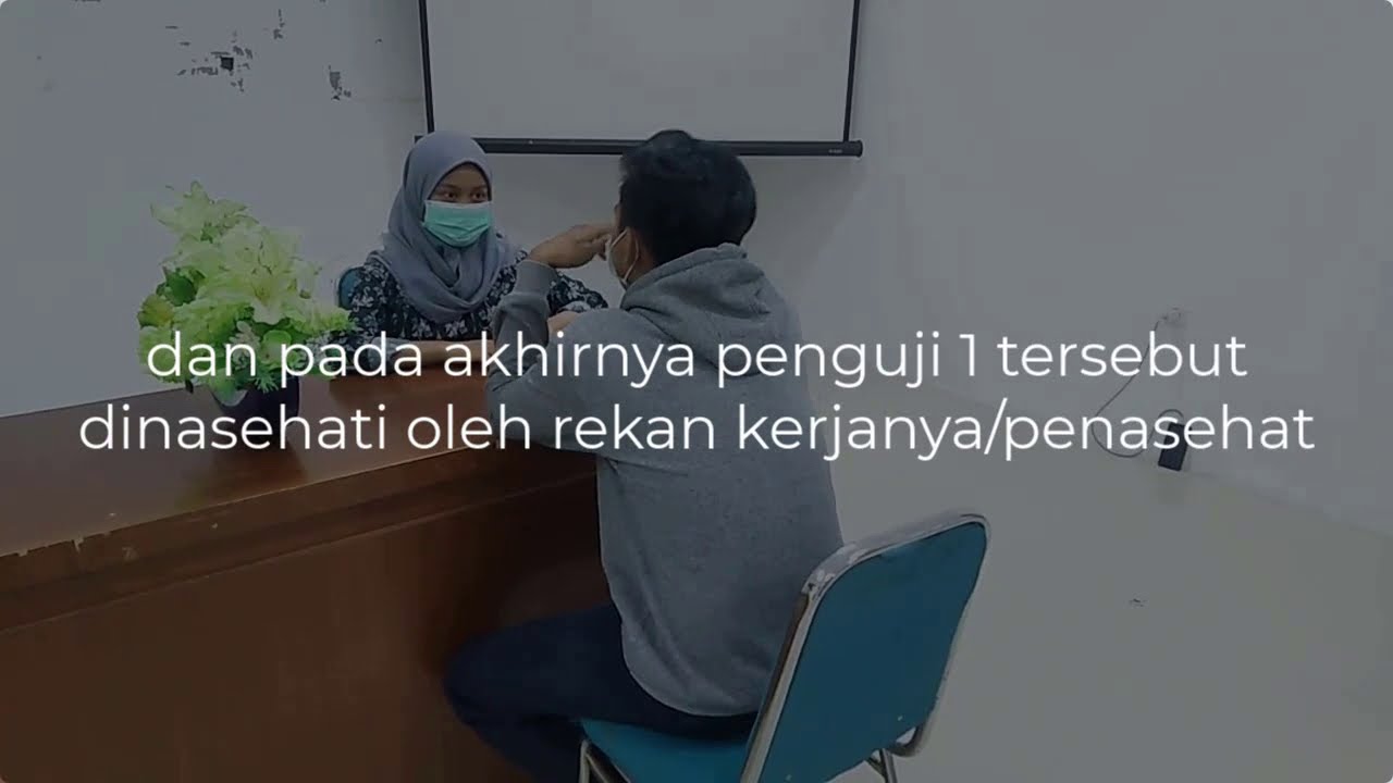 Video Anti Korupsi yang diperankan oleh mahasiswa jurusan Kesehatan Lingkungan Palu.