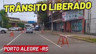 RECUO DA ENCHENTE EM PORTO ALEGRE /  VIAS IMPORTANTES COMEÇAM SER LIBERADAS NA CIDADE