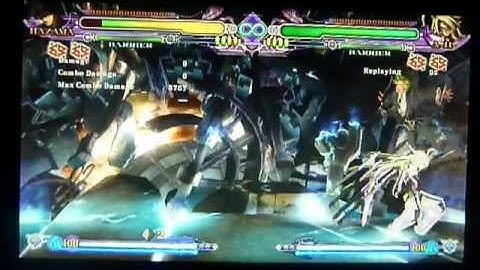 BBCS:EX Lambda 236C Corner Combo 6729 dmg