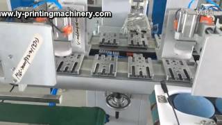 automatic 2 color pad printer for big cap