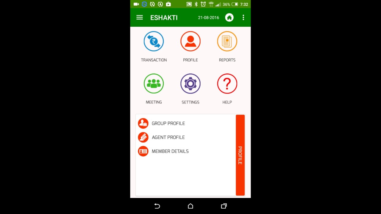 EShakti Mobile App: How to use