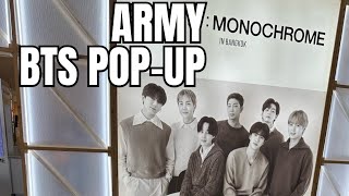 BTS Monochrome pop-up in Bangkok is INSANE!