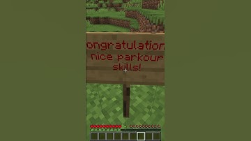 Big Dripleaf parkour in Minecraft 1.17