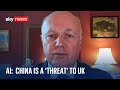 Iain Duncan Smith: &#39;China poses single biggest threat to us&#39; in AI