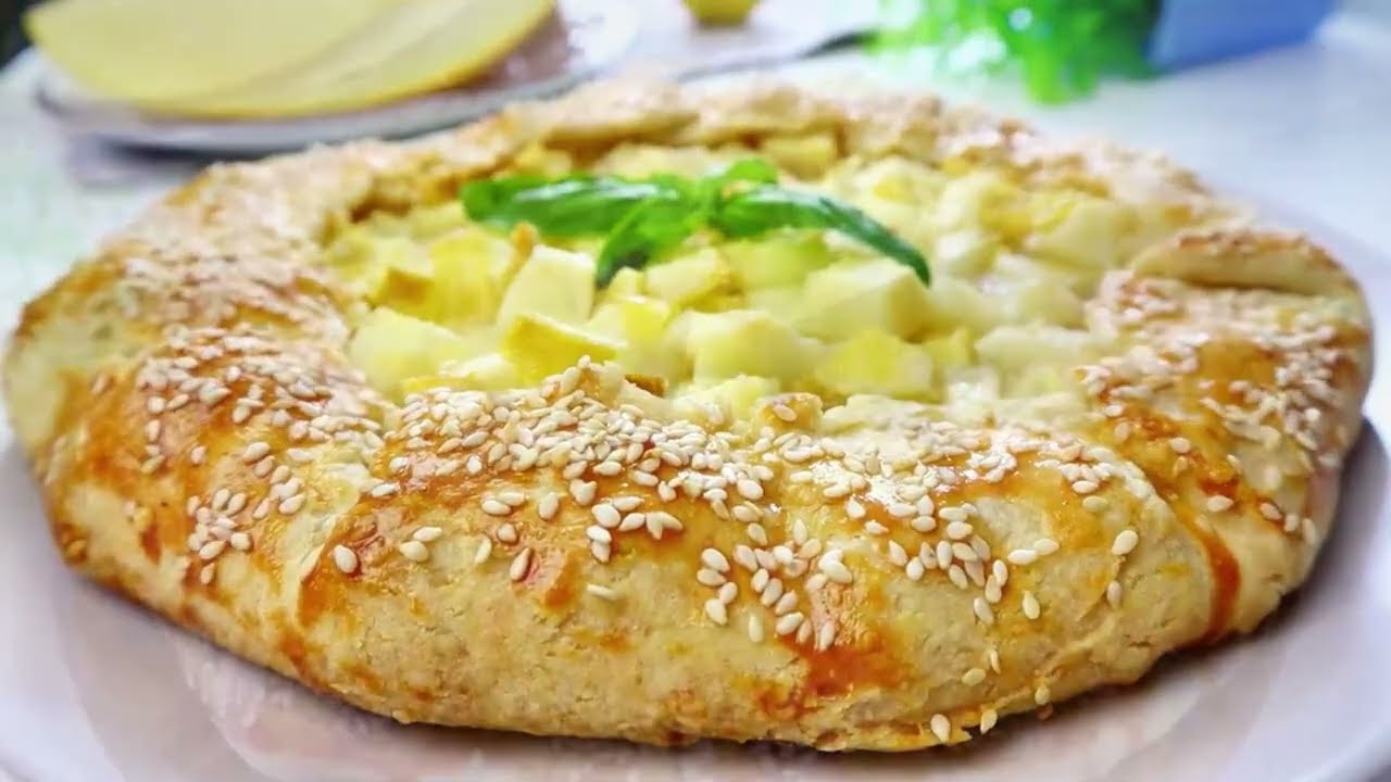 Пирог-Спасатель: Хрустящая Галета с Дыней и Лимоном!