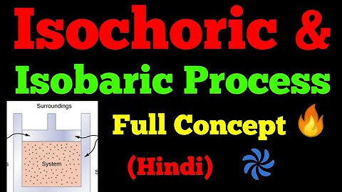 isochoric and isobaric process