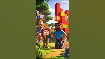 Minecraft in Pixar World – Stunning 3D Animation! #brickbybrick #lego #legoshorts