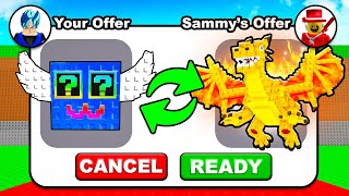 TRADING a LUCKYBLOCK To A DRAGON CANNELLONI!
