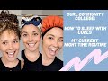 HOW TO SLEEP WITH CURLY WAVY COILY HAIR + Current Nighttime Routine