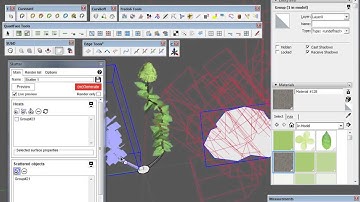 Sketchup - Plant Modeling - Fast Hydrangea pt. 2 (Skatter)