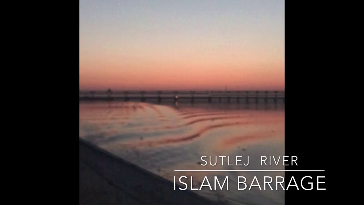 Head islam Barrage Boating , The Sunset aspect " opacarophile " Sutlej River