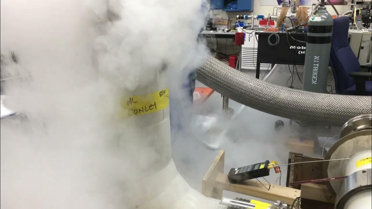Cold shock testing of LH2 vacuumjacketed piping assembly YouTube