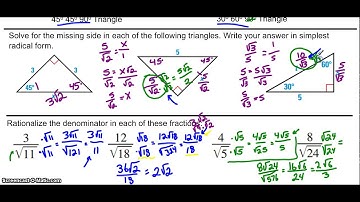 Special Right Triangles, Part 2