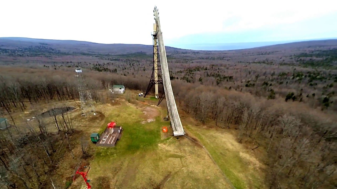 Copper Peak Ski Jump FPV Aerial Flight With Hex YouTube