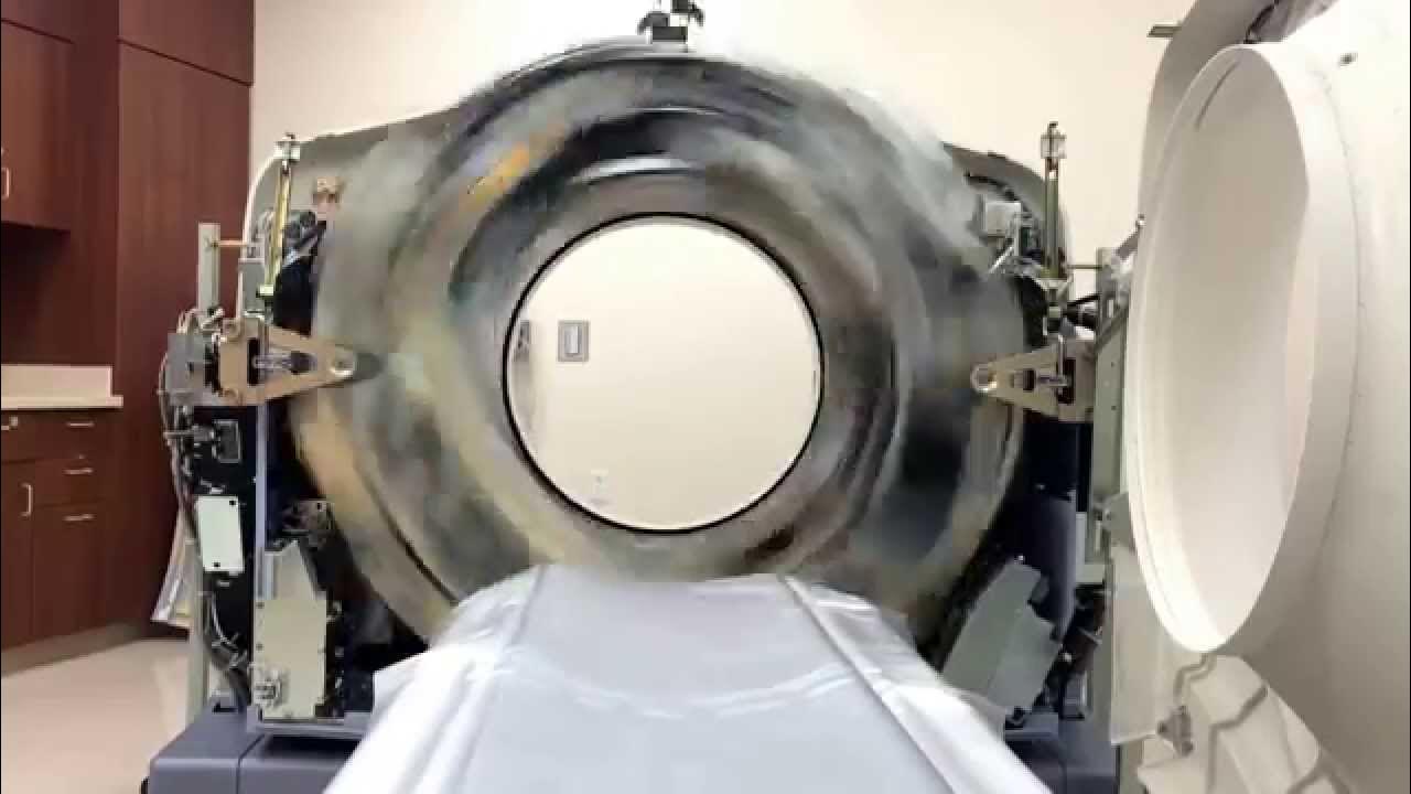 CT scanner spinning YouTube