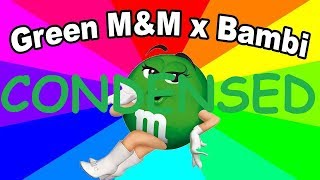 Behind The Meme - Green M&M WITHOUT FILLER