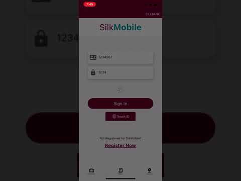 Silkbank Pakistani App Copy Made using Flutter