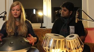 Handpan Tabla Fusion  I  Kate Stone &amp; Amit Mishra