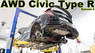 Building an AWD Civic Type R | Ep. 9 (AWD System Install)