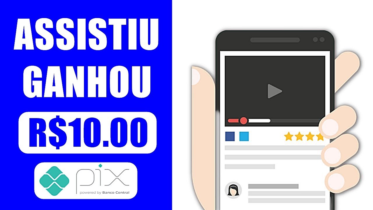 [Assistiu Ganhou R$10,00 no PIX] App Que Paga Via Pix no Mesmo Dia / APLICATIVO QUE PAGA NO PIX