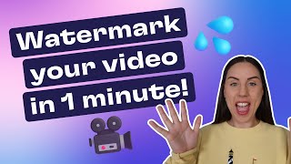 How to watermark your video in 1 minute screenshot 3