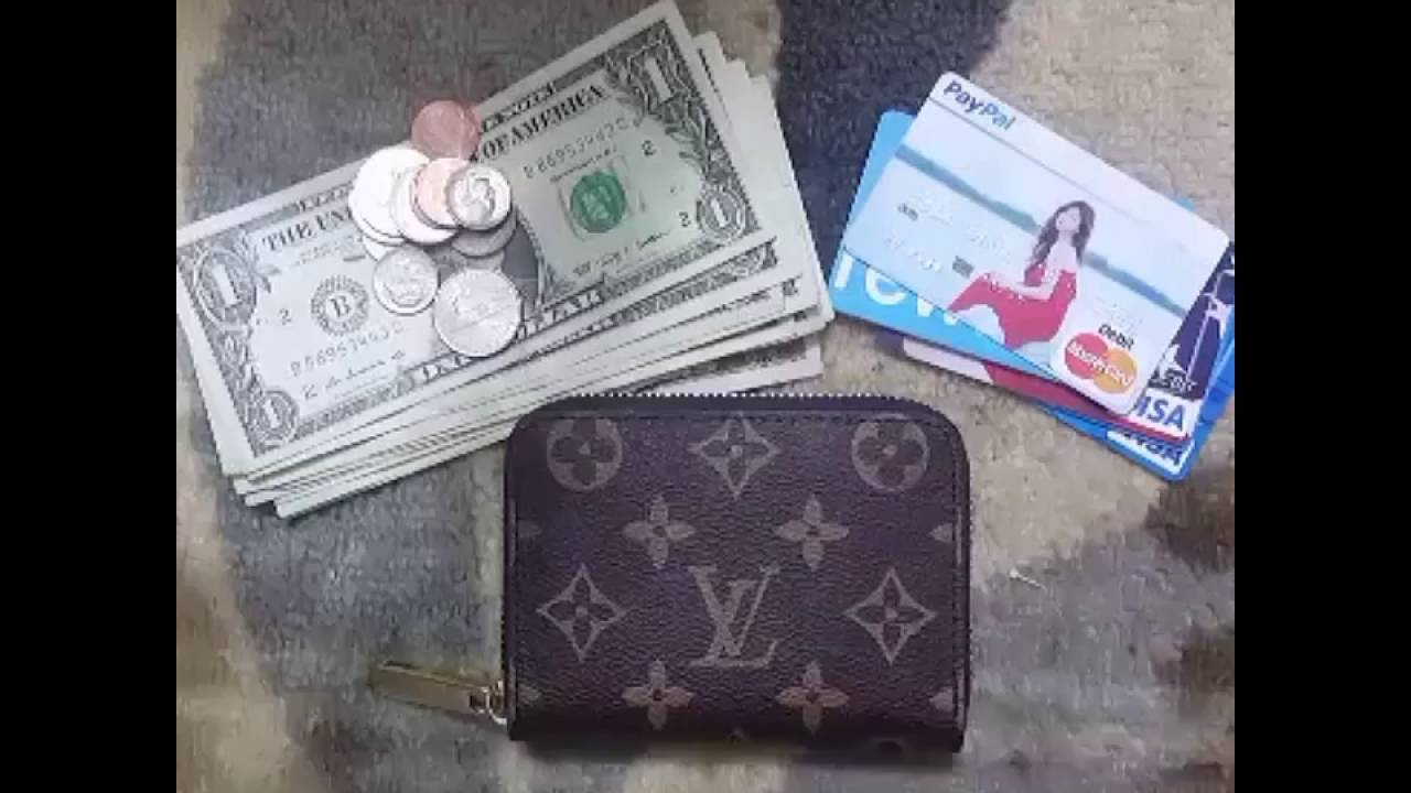 WHAT FIT IN MY LV ZIPPY COIN PURSE? - YouTube