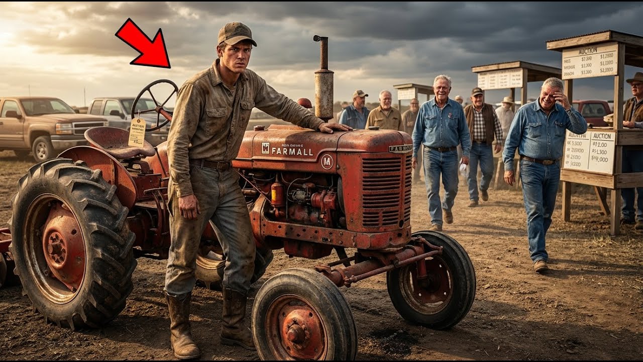 Rejected Old Farmall at Auction Is Bought by Young Farmer, and What Happens Next Stuns Everyone