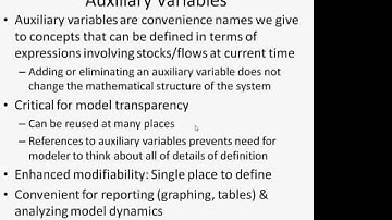 Brief Introduction to Stocks and Flows