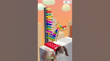 Satisfying Slice Game Walkthrough 🎮 Level 13 #satisfying #androidgames #shorts