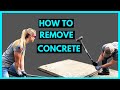 How to Remove a Concrete Patio