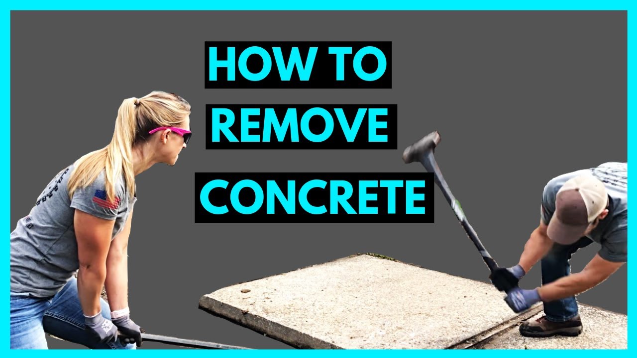 How To Get Rid Of Concrete