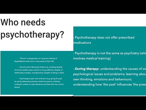 Video: Bagaimana Sebenarnya Psikoterapi Bekerja - Pandangan Alternatif