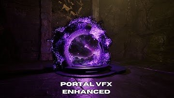 Unreal Engine Portal VFX Enhanced on Marketplace / VRhinoFX