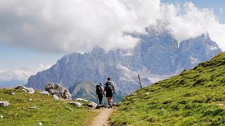 Hiking 90 miles on the Alta Via 1 Dolomites Italy