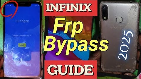 Infinix Hot 7 X624 Frp Bypass Infinix Hot 7 Google Account Lock Remove Without PC