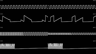 SAM Coupé: Warhawk - stereo oscilloscope view
