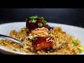 Takeout At Home: Teriyaki Glazed Salmon &amp; Fried Rice Recipe