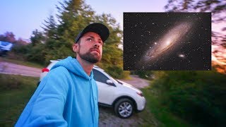 Taking a Picture of THE ANDROMEDA GALAXY