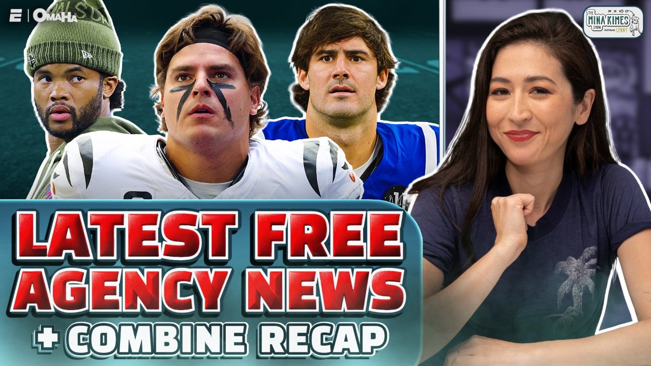 Kyler Murray Released, Free Agency News + Combine Takeaways  | The Mina Kimes Show ft Lenny