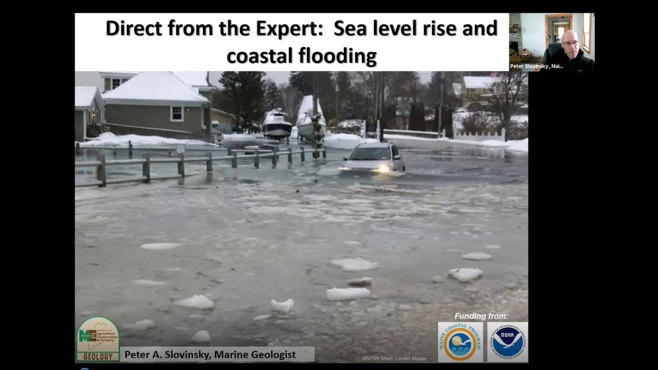 Sea Level Rise & Coastal Flooding with Maine Geological Survey - YouTube