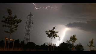 Orages et grêles : 10 départements placés en alerte orange